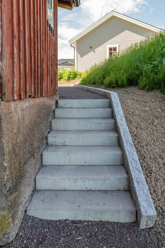 Blocksteg Grå 1000x300x150