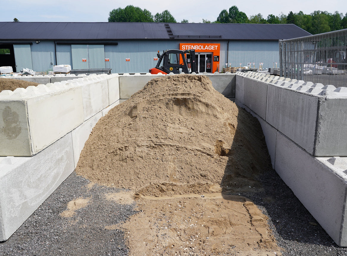 Sandlådesand 0-2 Storsäck 1000kg