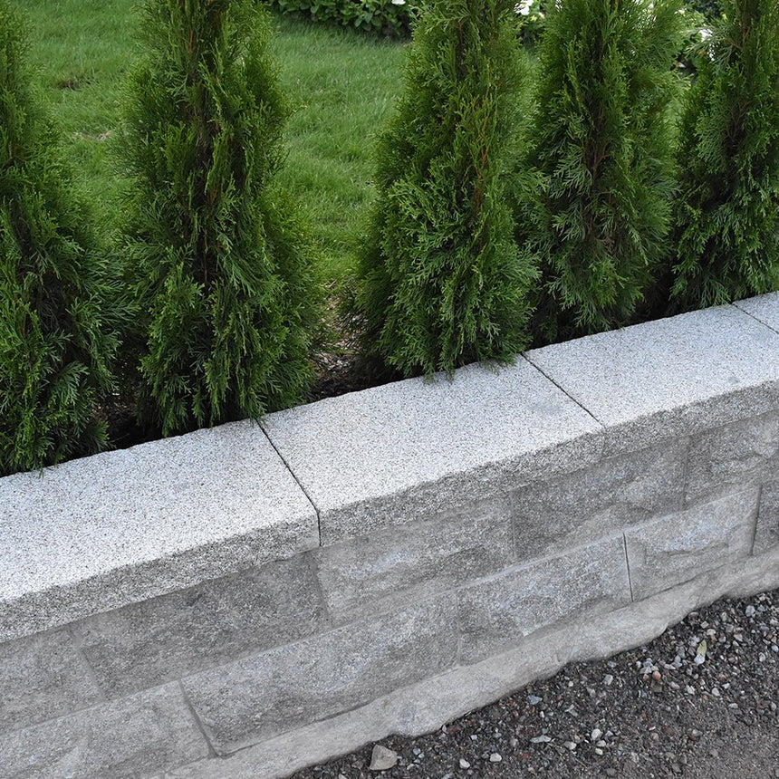 Avtäckning Bergama Granit Combi Grå 500x260x70 - Stenbolaget