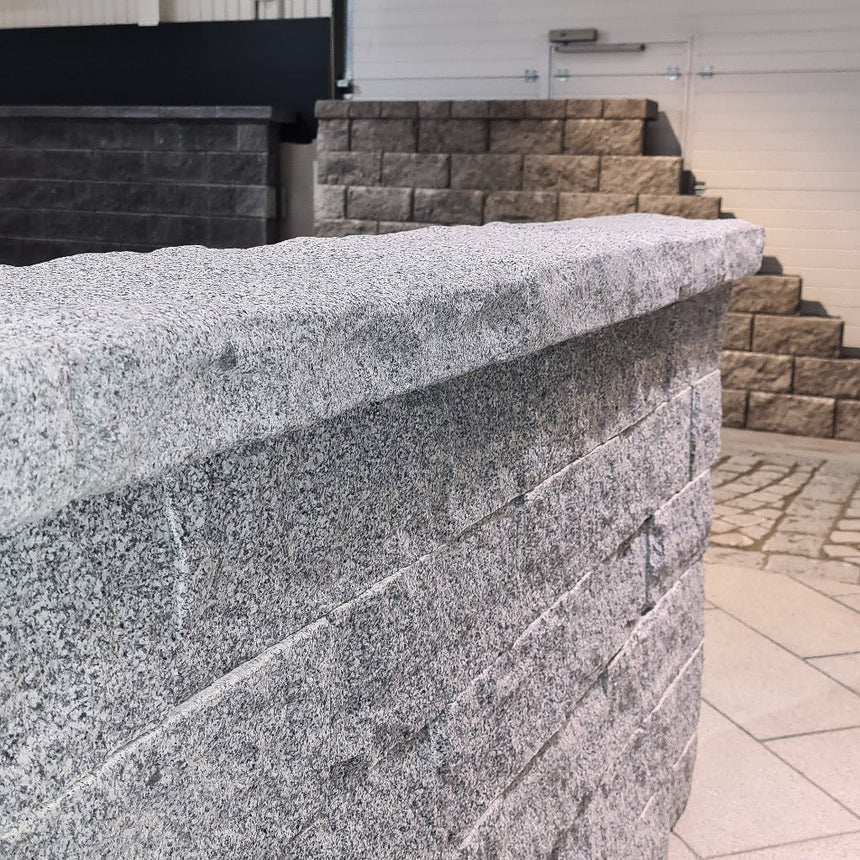 Avtäckning Bergama Granit Grå Rustik - Stenbolaget