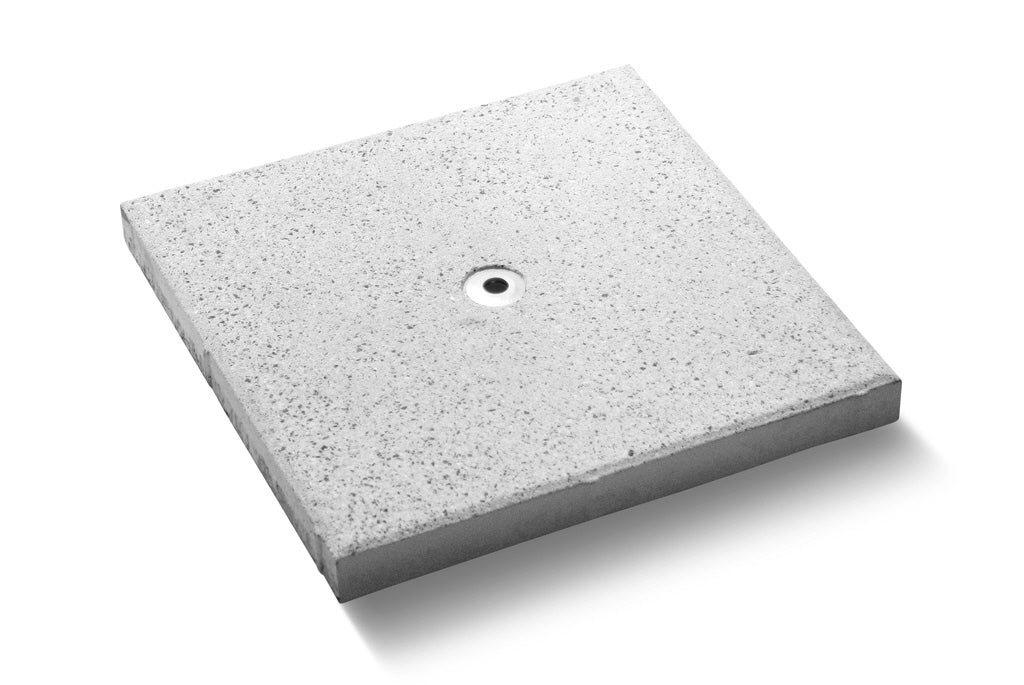 Belysningsplatta Vision Platina 400x400x40 - Stenbolaget