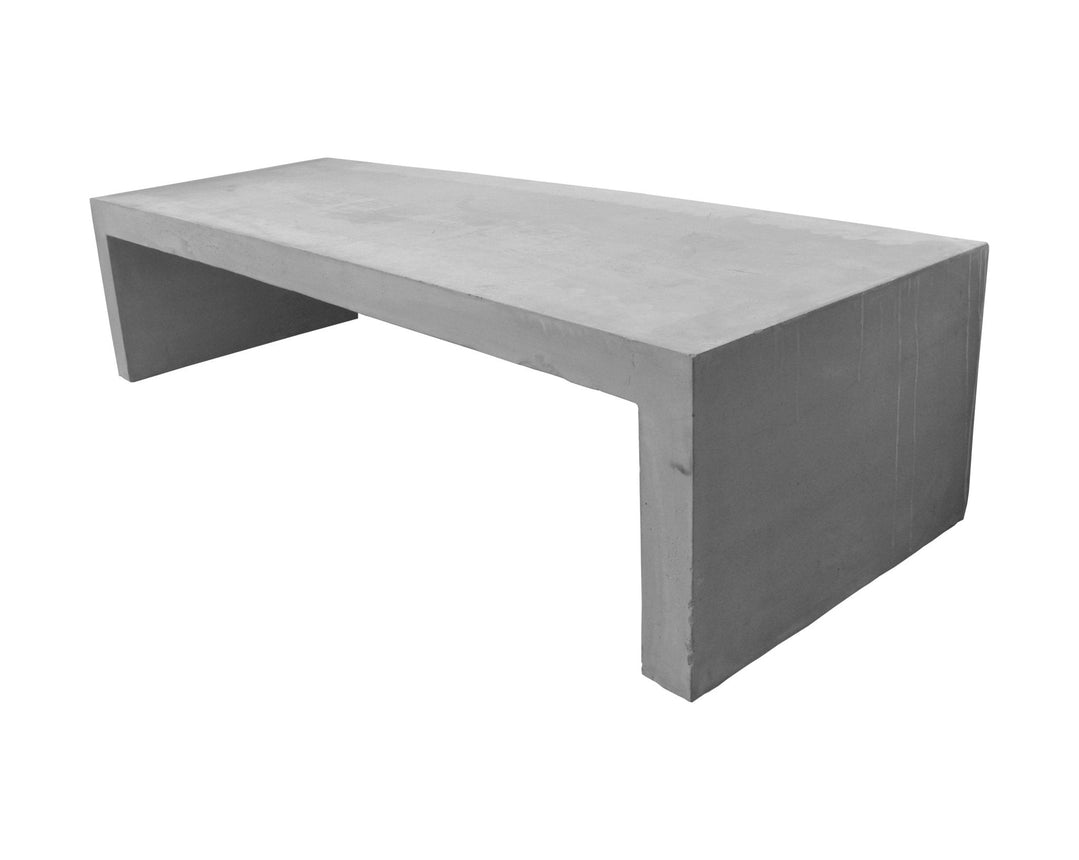 Bergen Bänk Grå 1800x650x450 - Stenbolaget