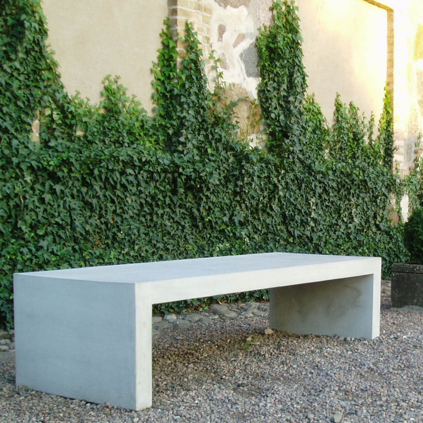 Bergen Bänk Grå 1800x650x450 - Stenbolaget