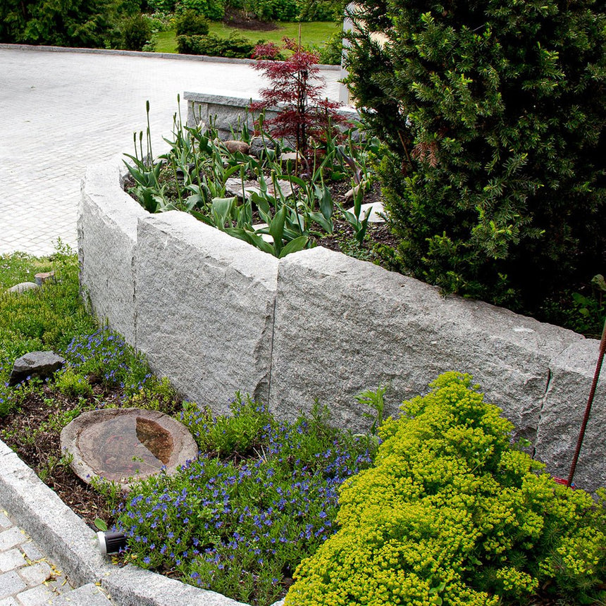 Blockstensmur Bergama Granit Rustik Grå 1000x600 - Stenbolaget