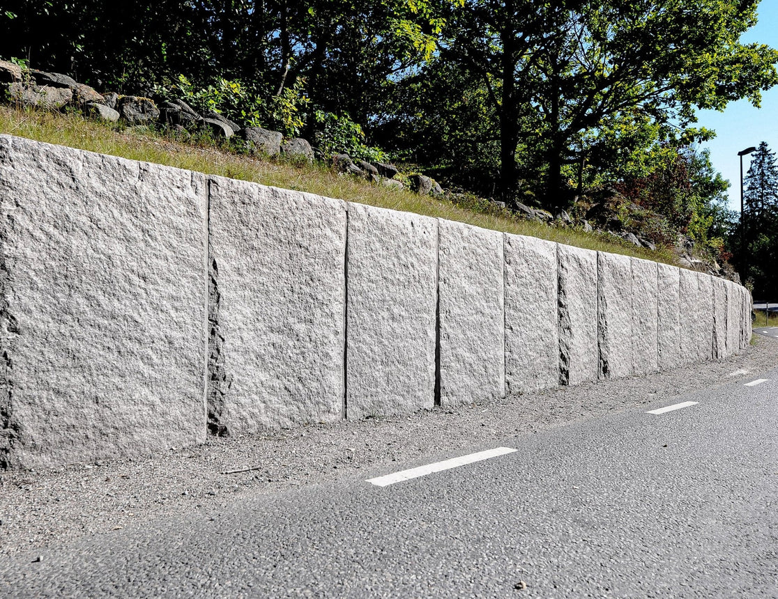 Blockstensmur Bergama Granit Rustik Grå 1000x600 - Stenbolaget