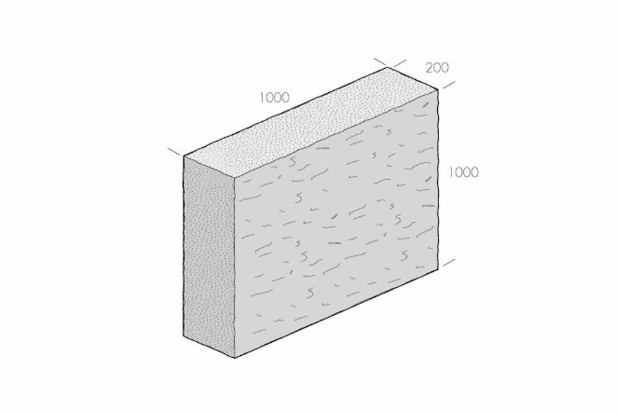 Blockstensmur Porto Grå - Stenbolaget