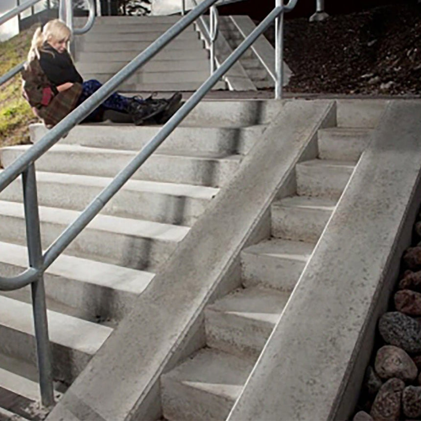 Blocktrappa Ramp 9 Steg - Stenbolaget