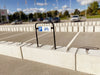 Cykelställ S:t Eriks 4st Cyklar 400x1800x450 - Stenbolaget