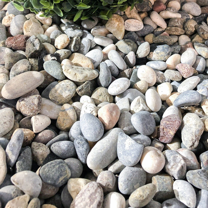 Dekorsten Riverstone Multicolor 10 - 20 1000kg - Stenbolaget