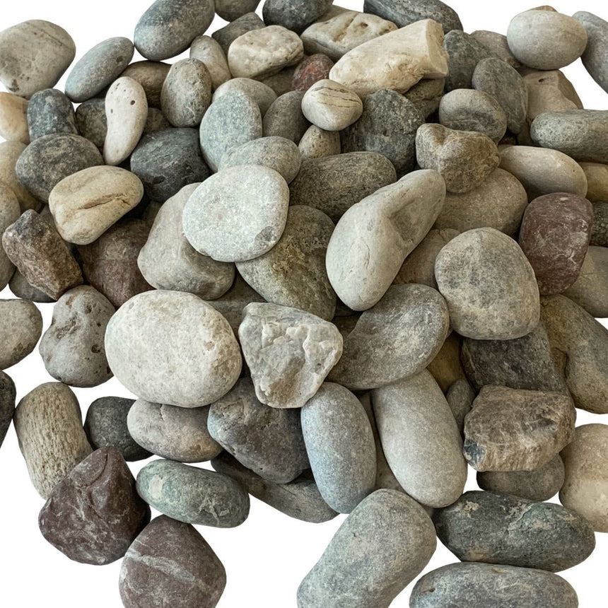 Dekorsten Riverstone Multicolor 10 - 20 1000kg - Stenbolaget