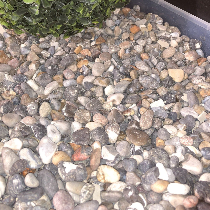 Dekorsten Riverstone Multicolor 10 - 20 20kg - Stenbolaget