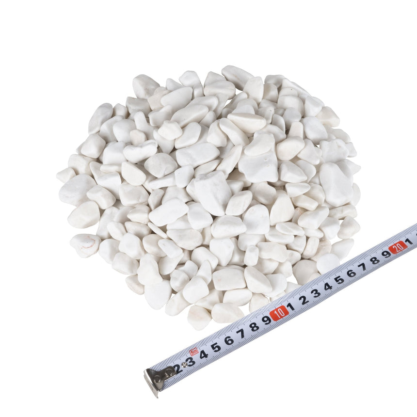 Dekorsten Tumlad Dolomit Vit 10 - 20 20kg - Stenbolaget