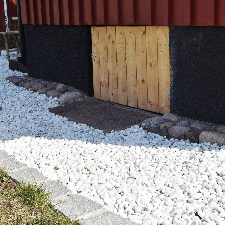 Dekorsten Tumlad Dolomit Vit 20 - 40 1000kg - Stenbolaget