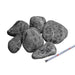 Dekorsten Tumlad Toros Svart/Vit 100 - 300 1000kg - Stenbolaget