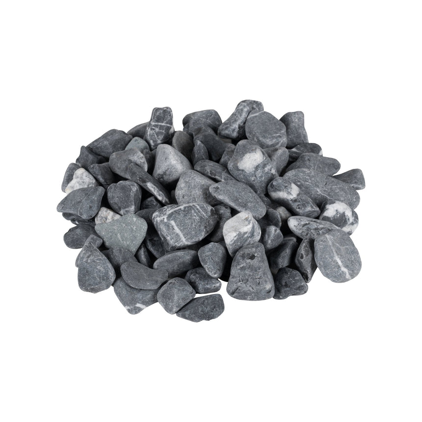 Dekorsten Tumlad Toros Svart/Vit 20 - 40 1000kg - Stenbolaget