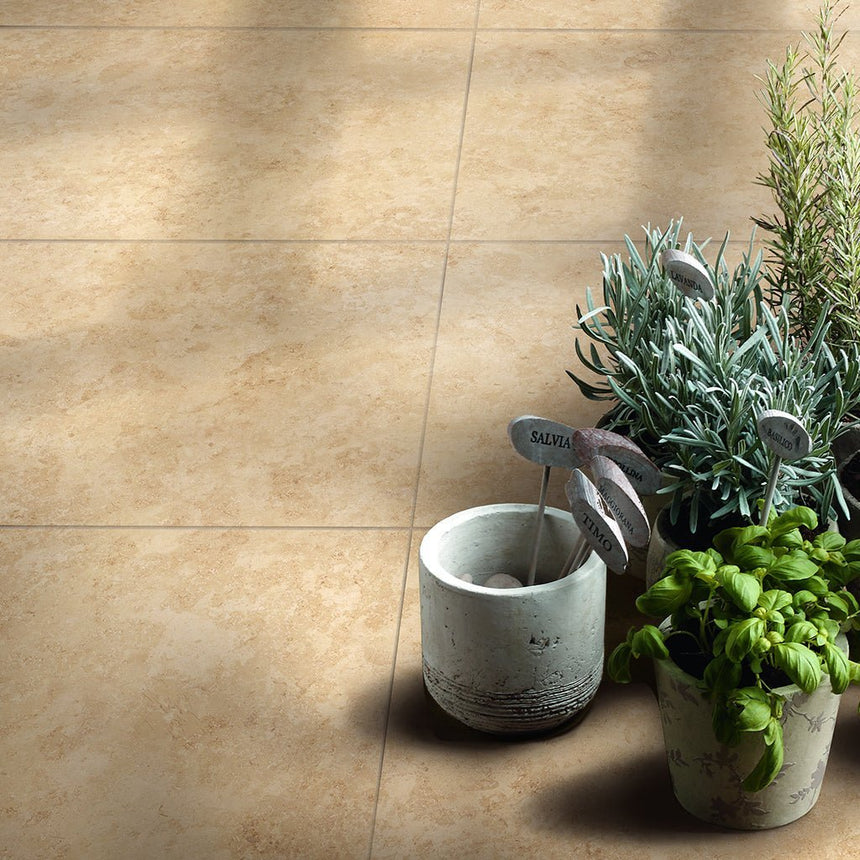 Ecostone Outdoor Jura Beige 600x300x20 - Stenbolaget