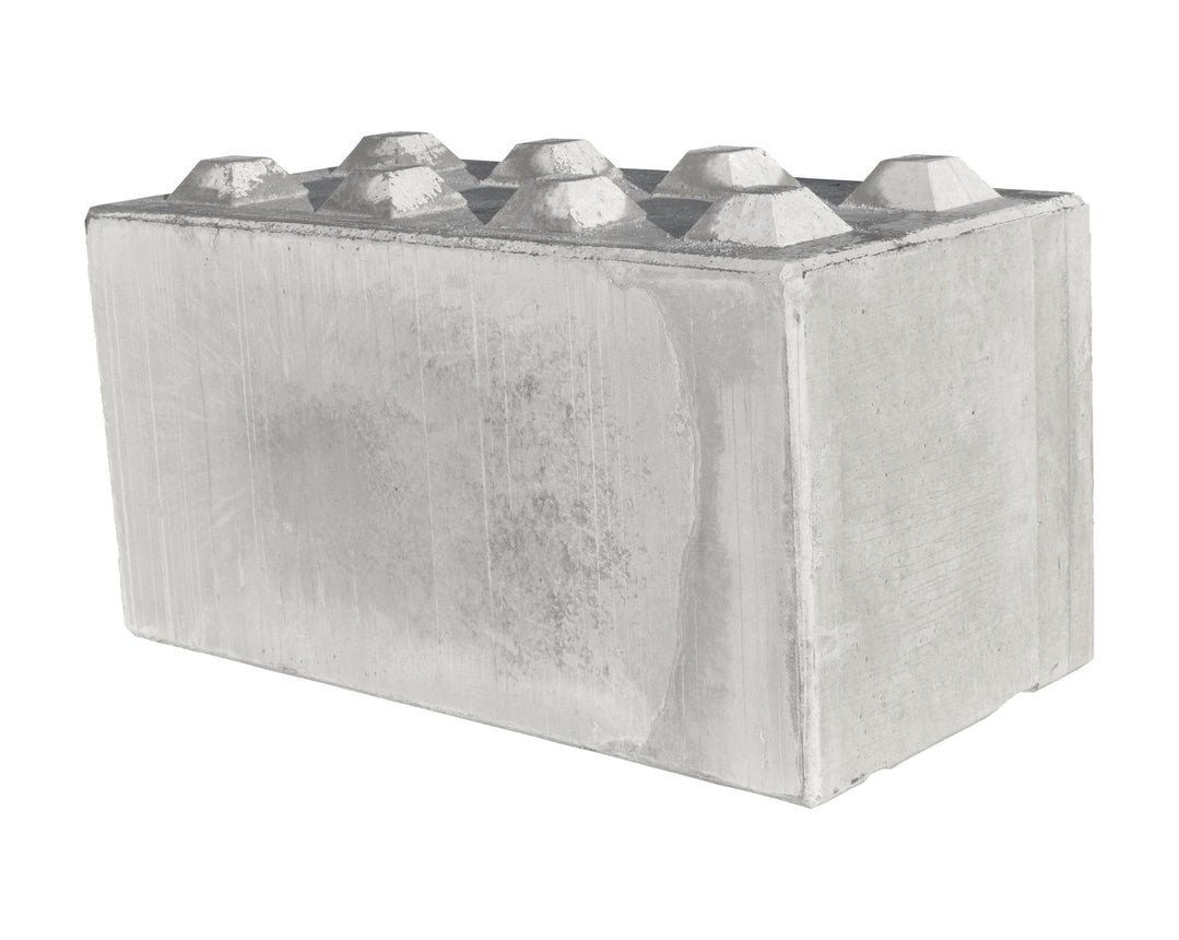 Flexiblock Hel Grå 1600x800x800 - Stenbolaget