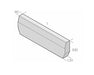 Gatukantstöd Rak 1000x90/120x300 - Stenbolaget