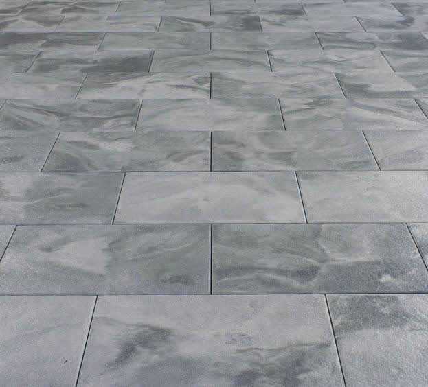 Gerlux Stuttgart Grå Marmorerad 600x400x45 - Stenbolaget