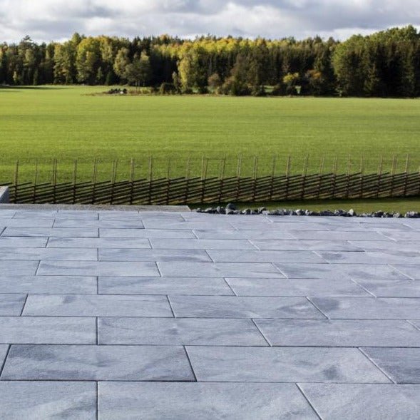 Gerlux Stuttgart Grå Marmorerad 600x400x45 - Stenbolaget