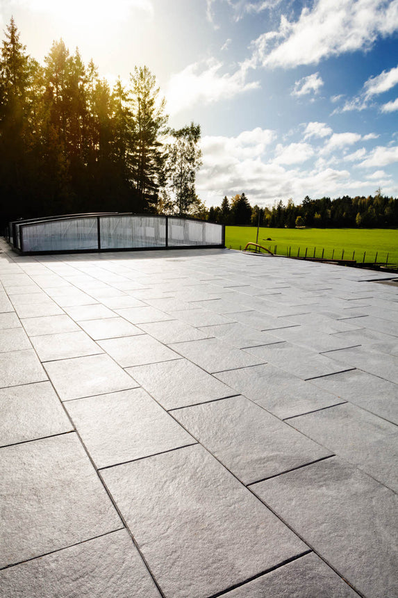 Gerlux Stuttgart Grå Marmorerad 600x400x45 - Stenbolaget