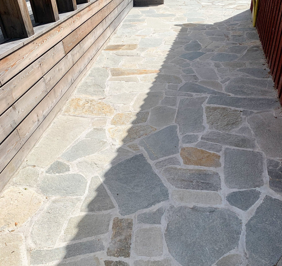 Glimmerskiffer Oregelbunden Standard 30 - 60 - Stenbolaget