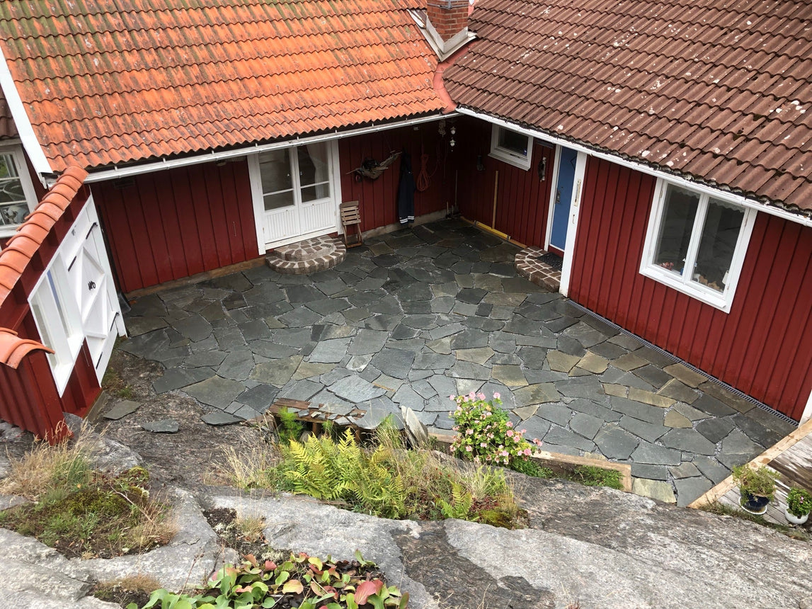 Glimmerskiffer Oregelbunden Standard 30 - 60 - Stenbolaget