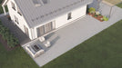 Granithäll Bergama Grå 300x300x30 - Stenbolaget