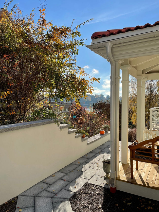 Granithäll Bergama Grå 500x250x20 - Stenbolaget