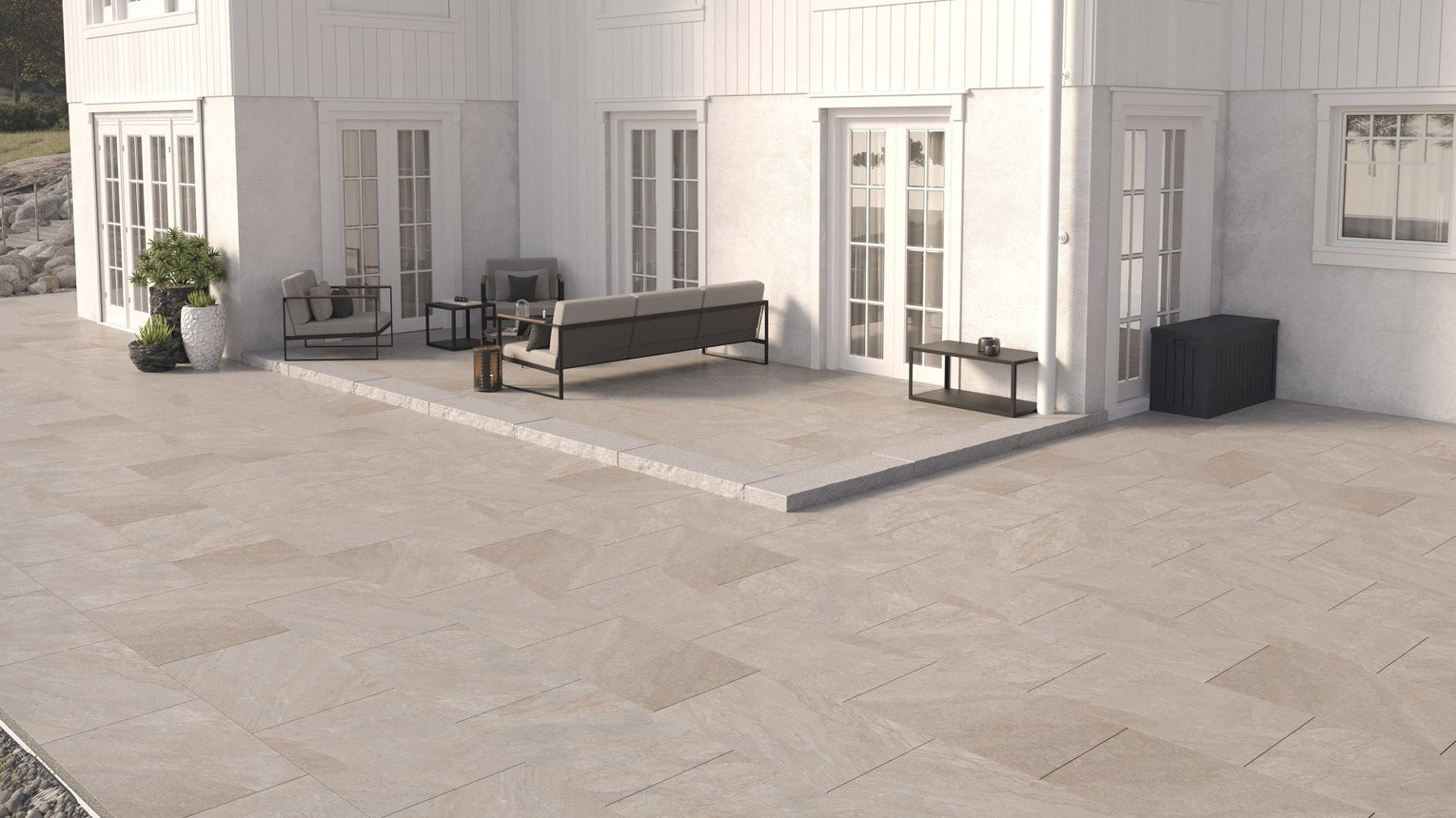 Granitkeramik Marstrand Sand 897x597x20 - Stenbolaget