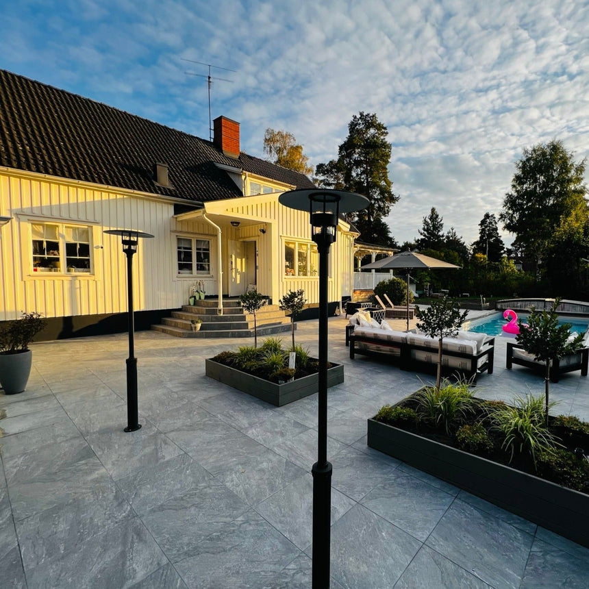Granitkeramik Marstrand Svart 597x597x20 - Stenbolaget