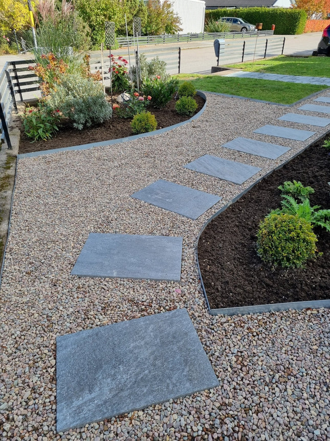 Granitkeramik Marstrand Svart 597x597x20 - Stenbolaget