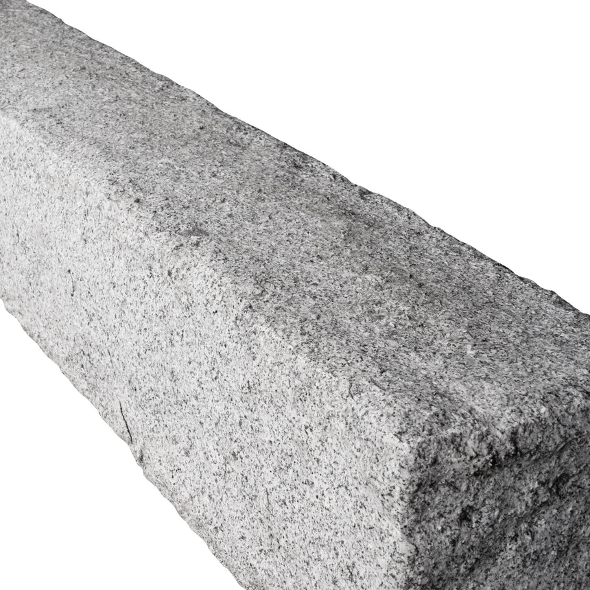 Granitstolpe Bergama Grå Rustik 1700x300x300 - Stenbolaget