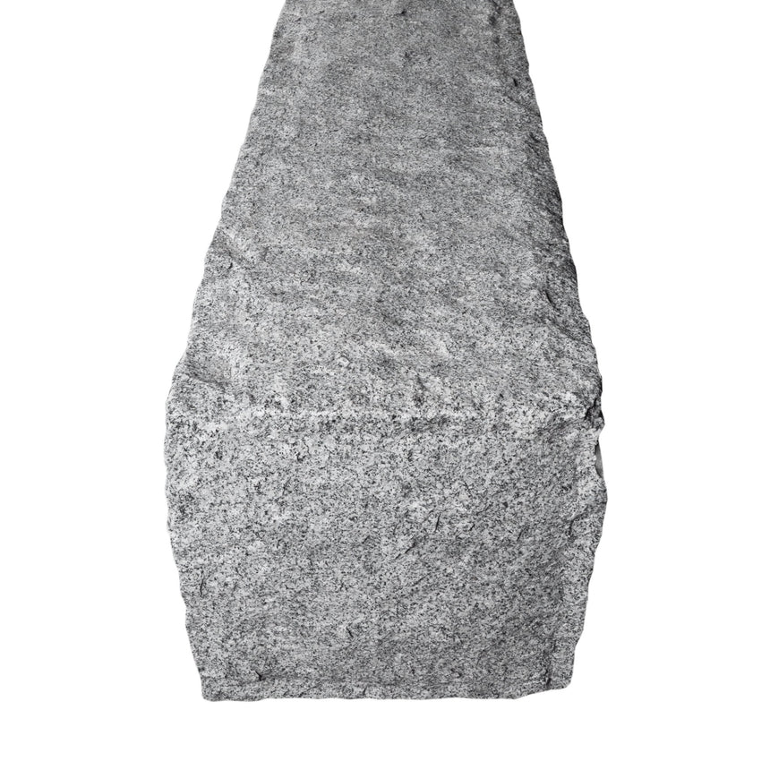 Granitstolpe Bergama Grå Rustik 2300x500x500 - Stenbolaget