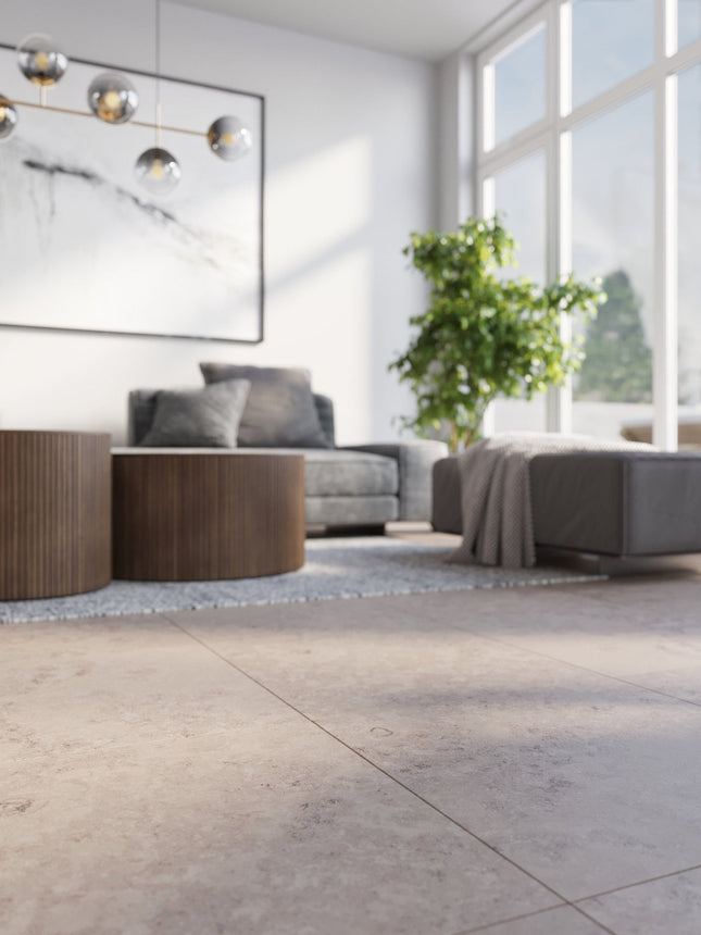 Jura Beige Klinker 60x60 - Stenbolaget