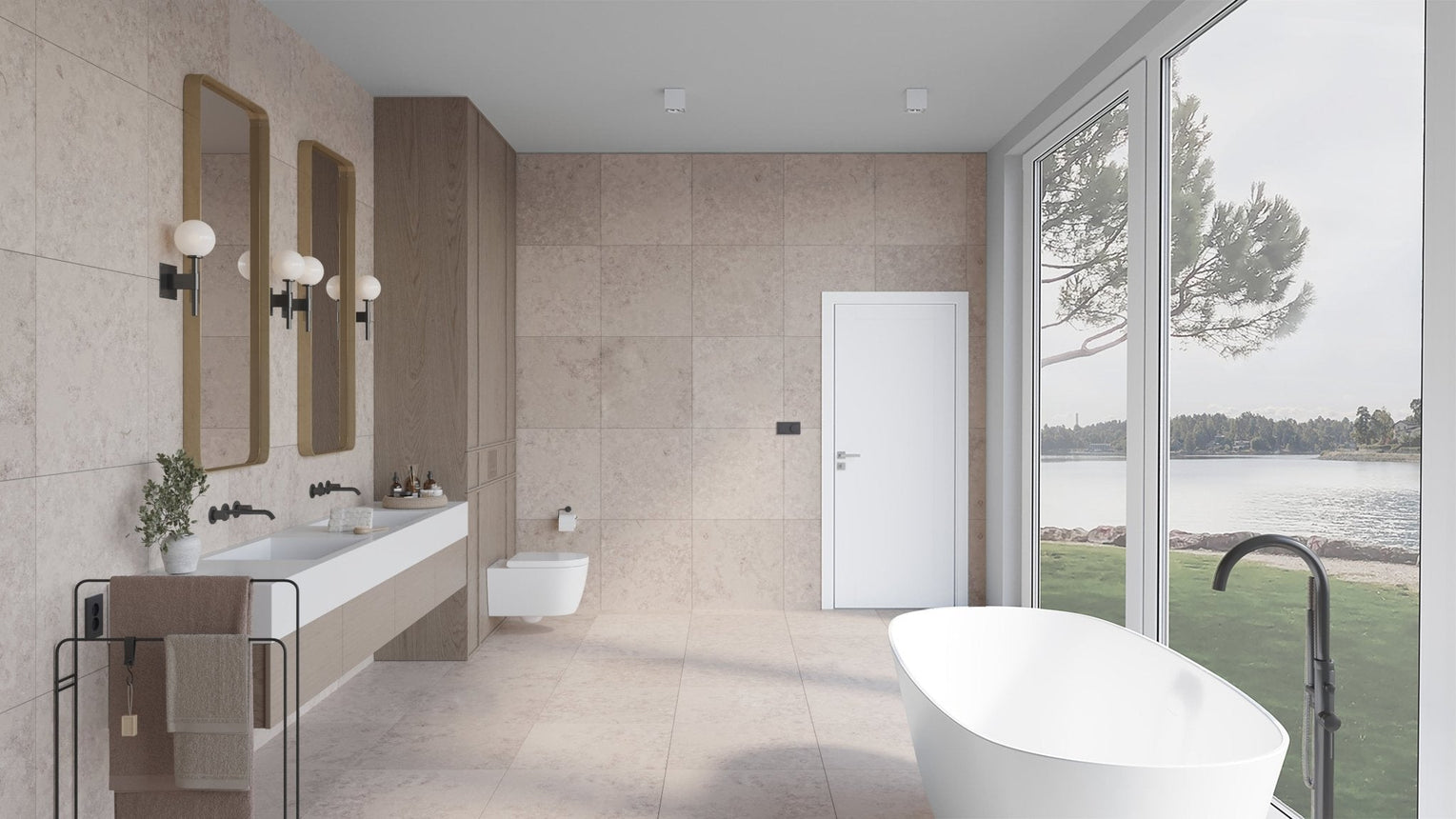 Jura Beige Klinker 60x60 - Stenbolaget
