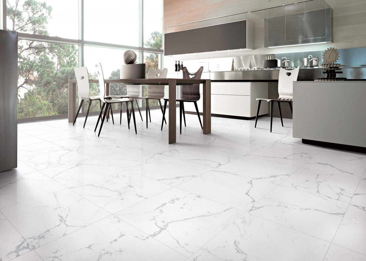 Klinker EcoStone Indoor Mosaik Carrara Matt - Stenbolaget