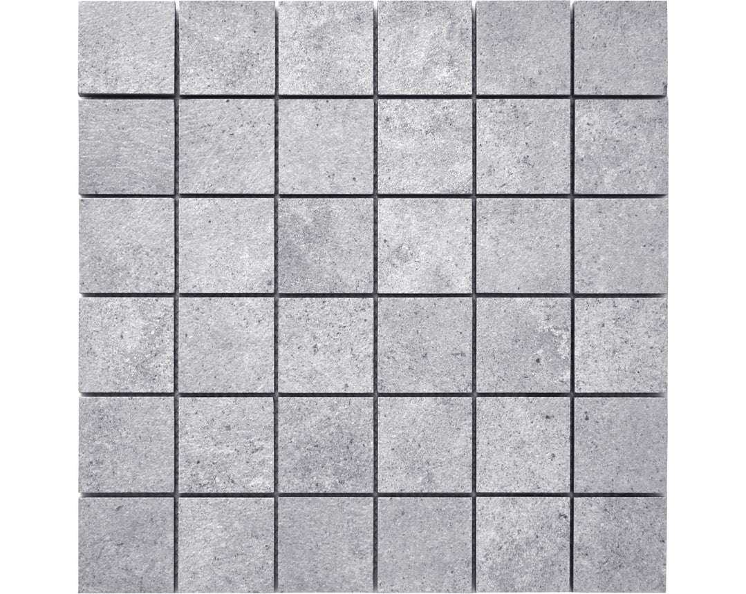 Klinker EcoStone Indoor Mosaik Lime Grey - Stenbolaget