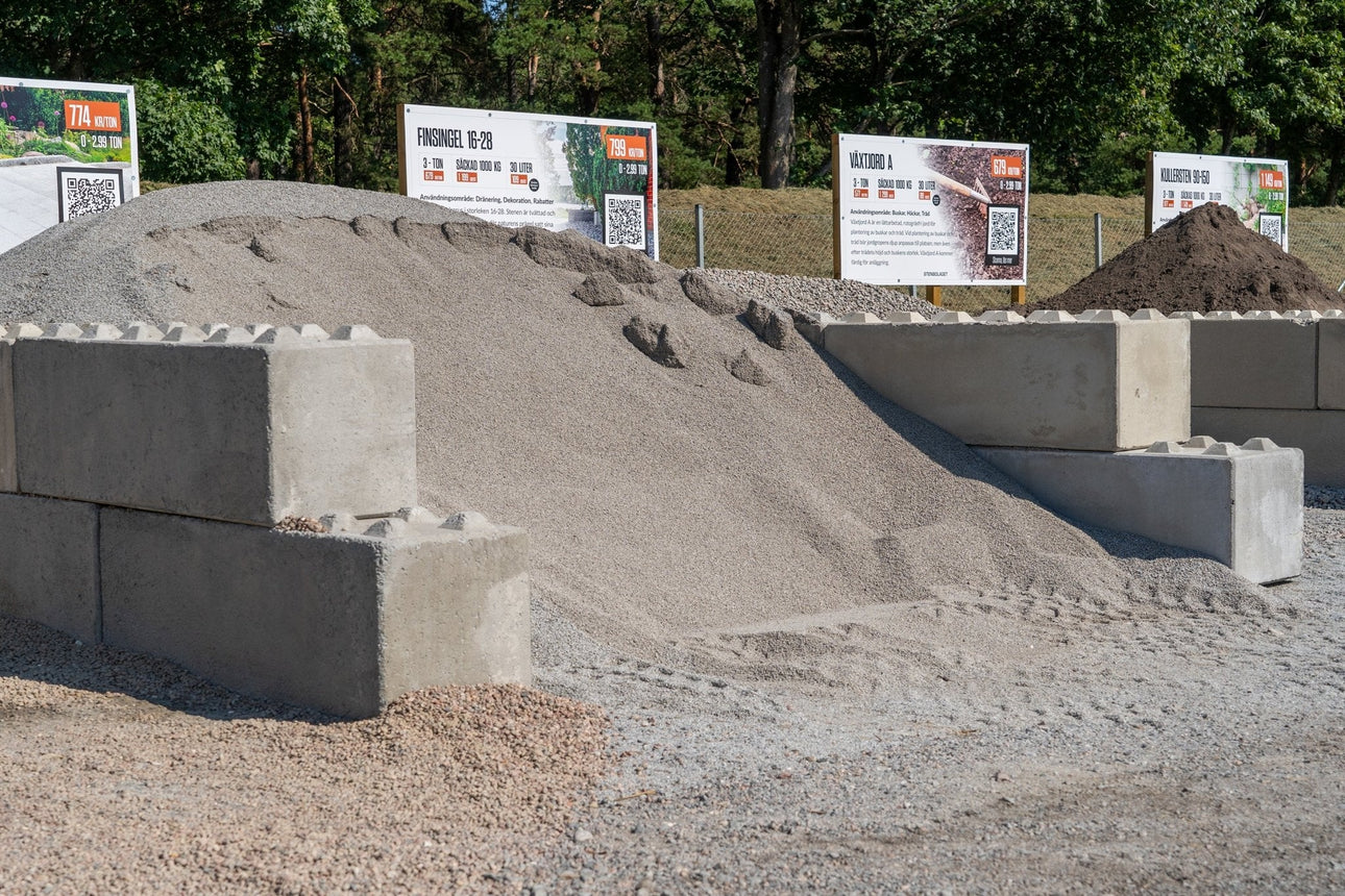 Makadam/Flis 2 - 6 Storsäck 500kg - Stenbolaget