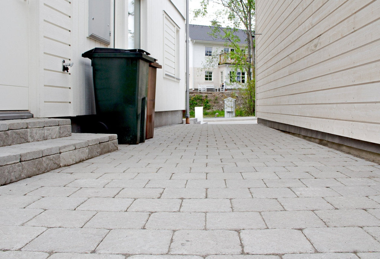 Marksten Visby Struktur Kvadrat Grå 50mm - Stenbolaget