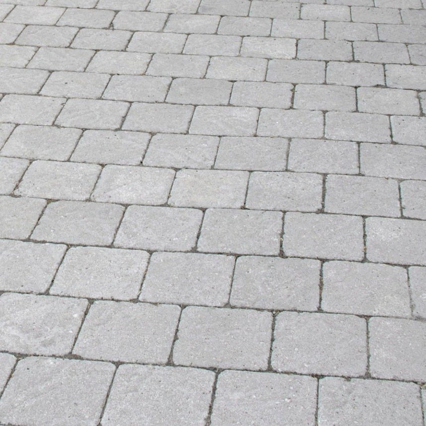 Marksten Visby Struktur Kvadrat Grå 50mm - Stenbolaget