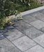 Marksten Visby Struktur Kvadrat Gråmix 50mm - Stenbolaget