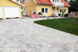 Marksten Visby Struktur Kvadrat Gråmix 50mm - Stenbolaget