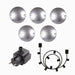 Mark/Väggspotlight Zenit 5 - pack LightsOn - Stenbolaget