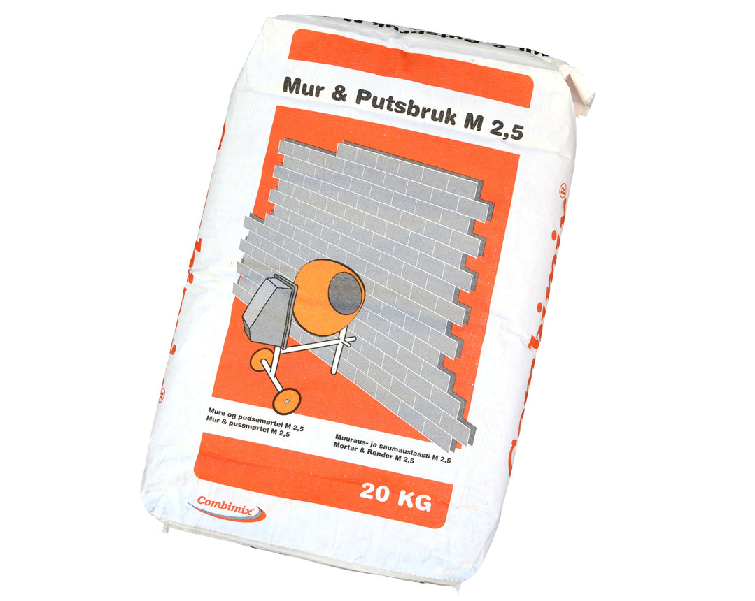 Mur & Putsbruk M2,5 20kg | Stenbolaget.