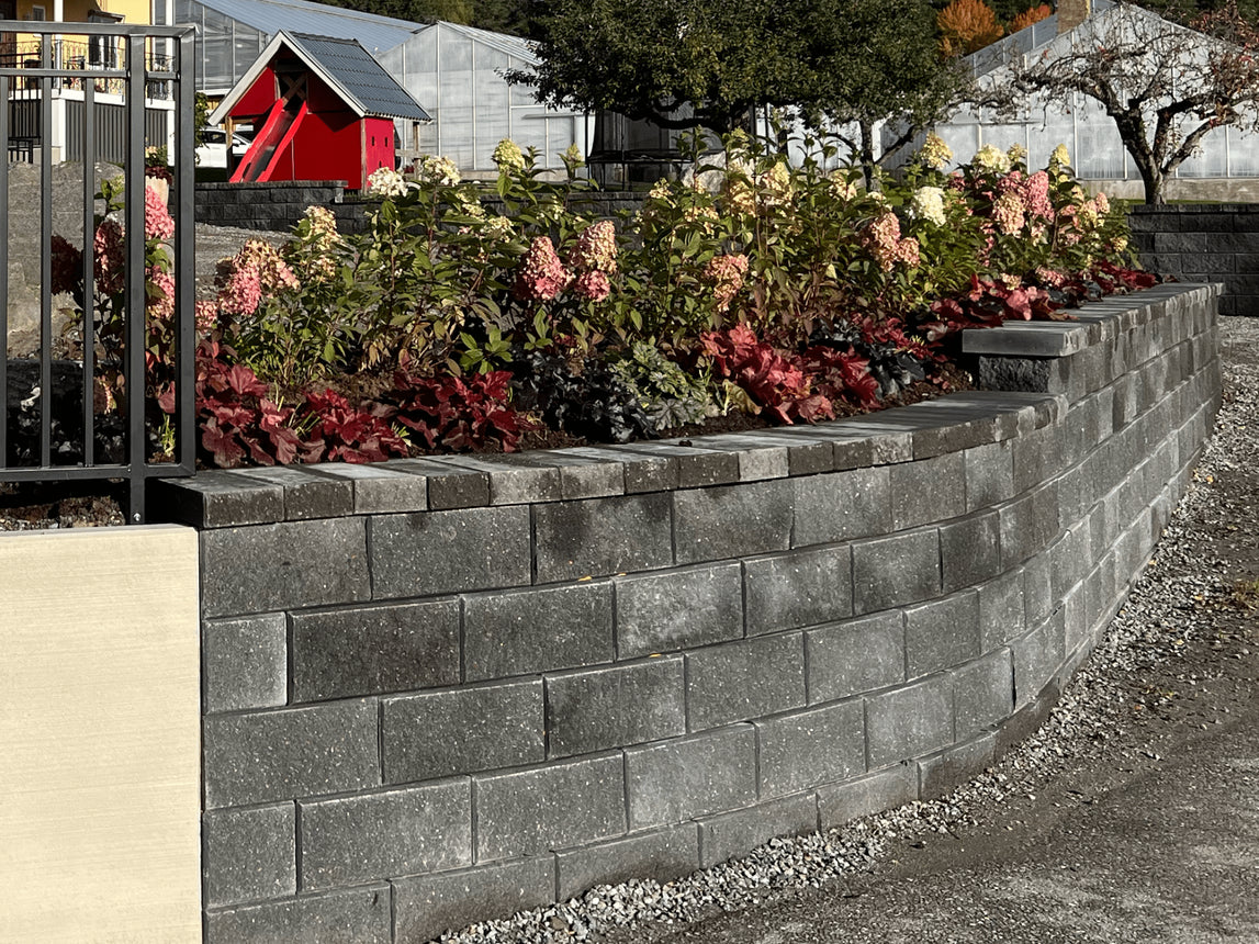 Muskö Normalsten Grafit - Stenbolaget Stödmur - Betong