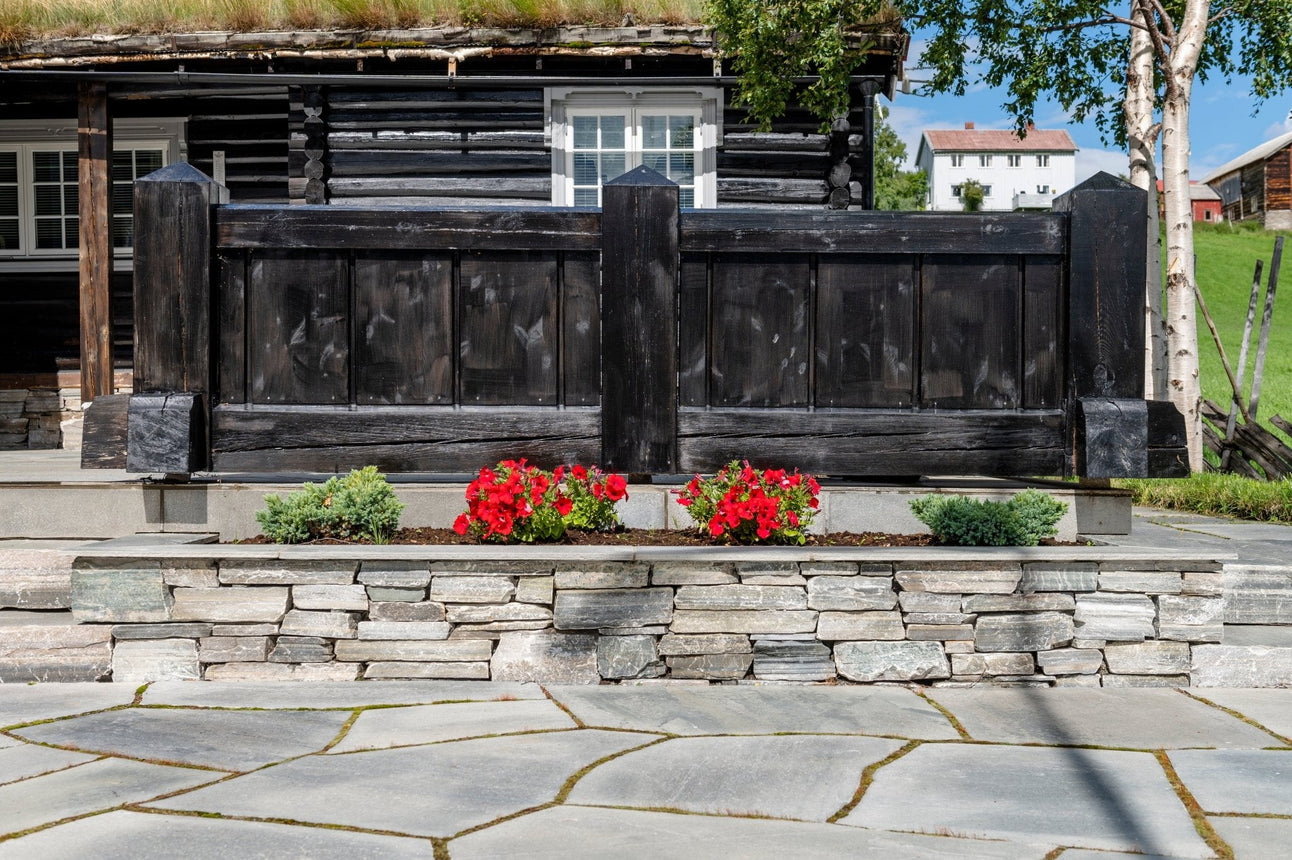 Oppdal Ljus Skiffer Oregelbunden Exklusiv 40 - 60 - Stenbolaget