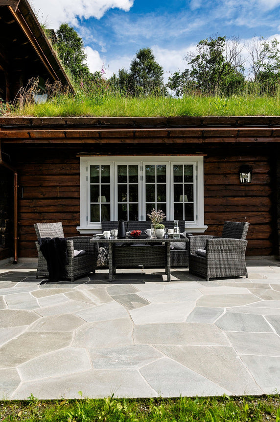 Oppdal Ljus Skiffer Oregelbunden Premium 20 - 30 - Stenbolaget