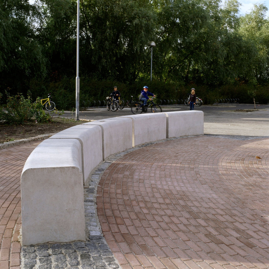 Outline Grå 1900x470x650 Rak - Stenbolaget