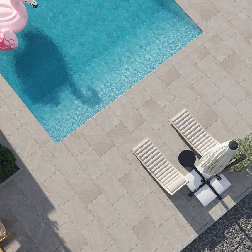 Poolpaket Marstrand Sand 4x8m - Stenbolaget